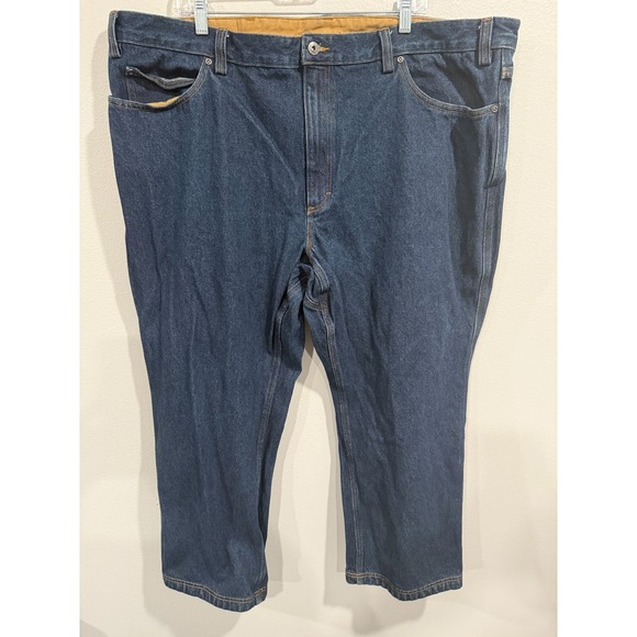 Duluth Trading Co. Other - Duluth Trading Co. Straight Jeans Men's 46 X 28 Blue Denim High-Rise Dark Wash